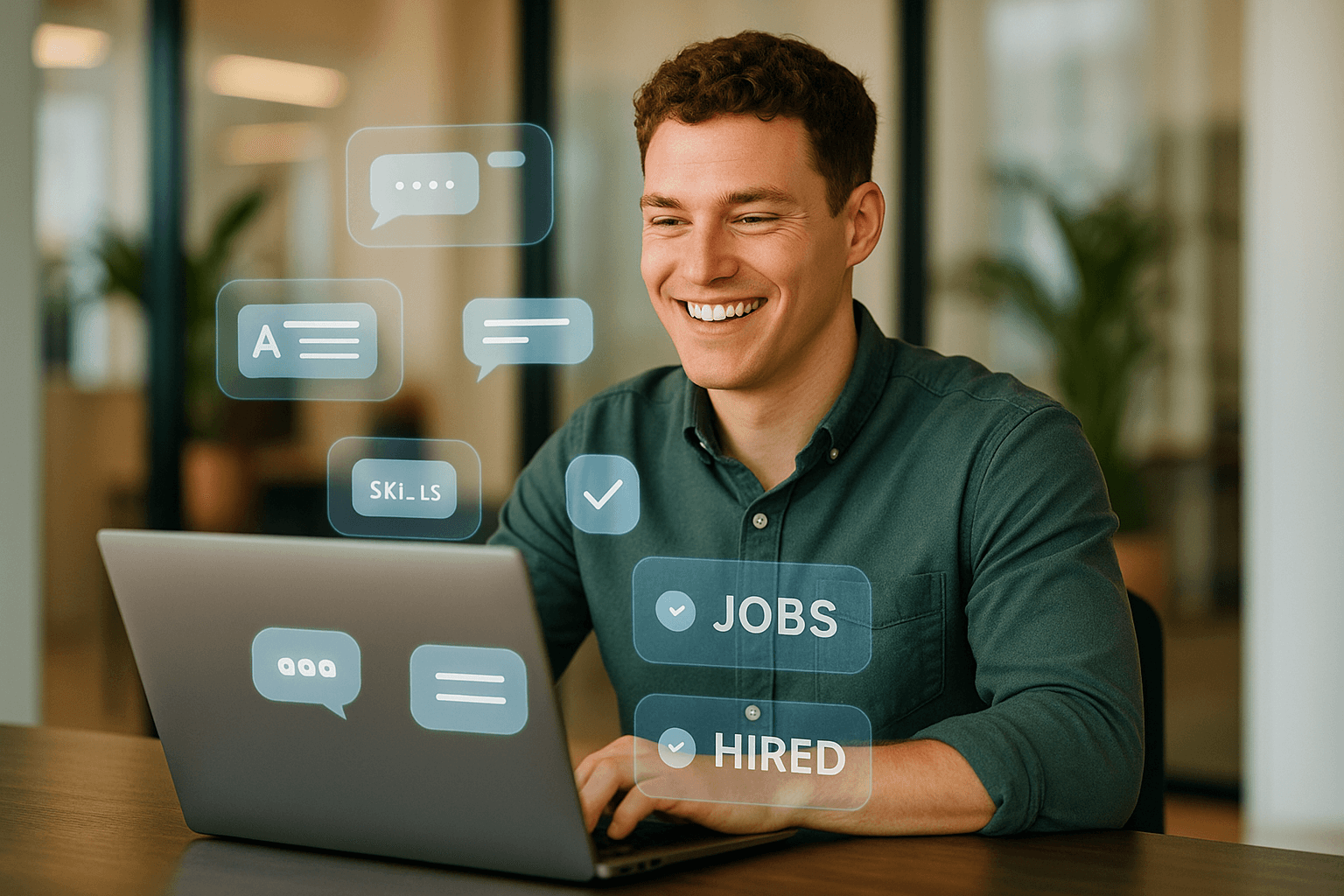 Neurodivergent job seeker successfully hired ai tools